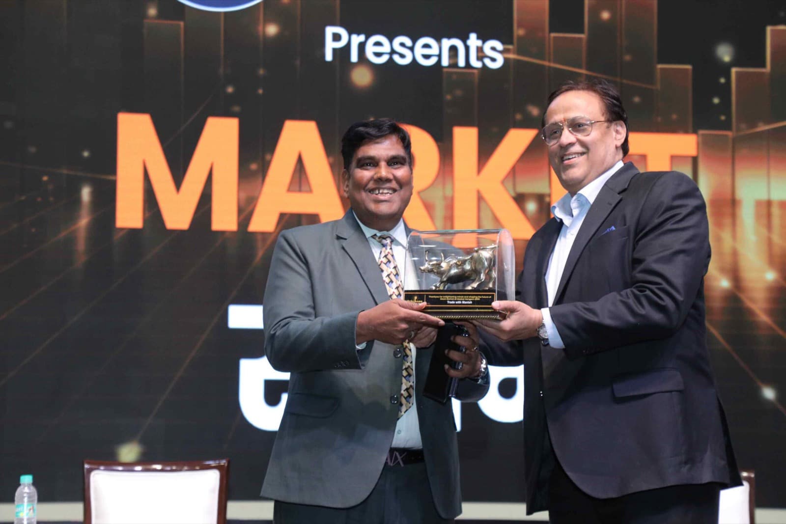 Felicitation on stage